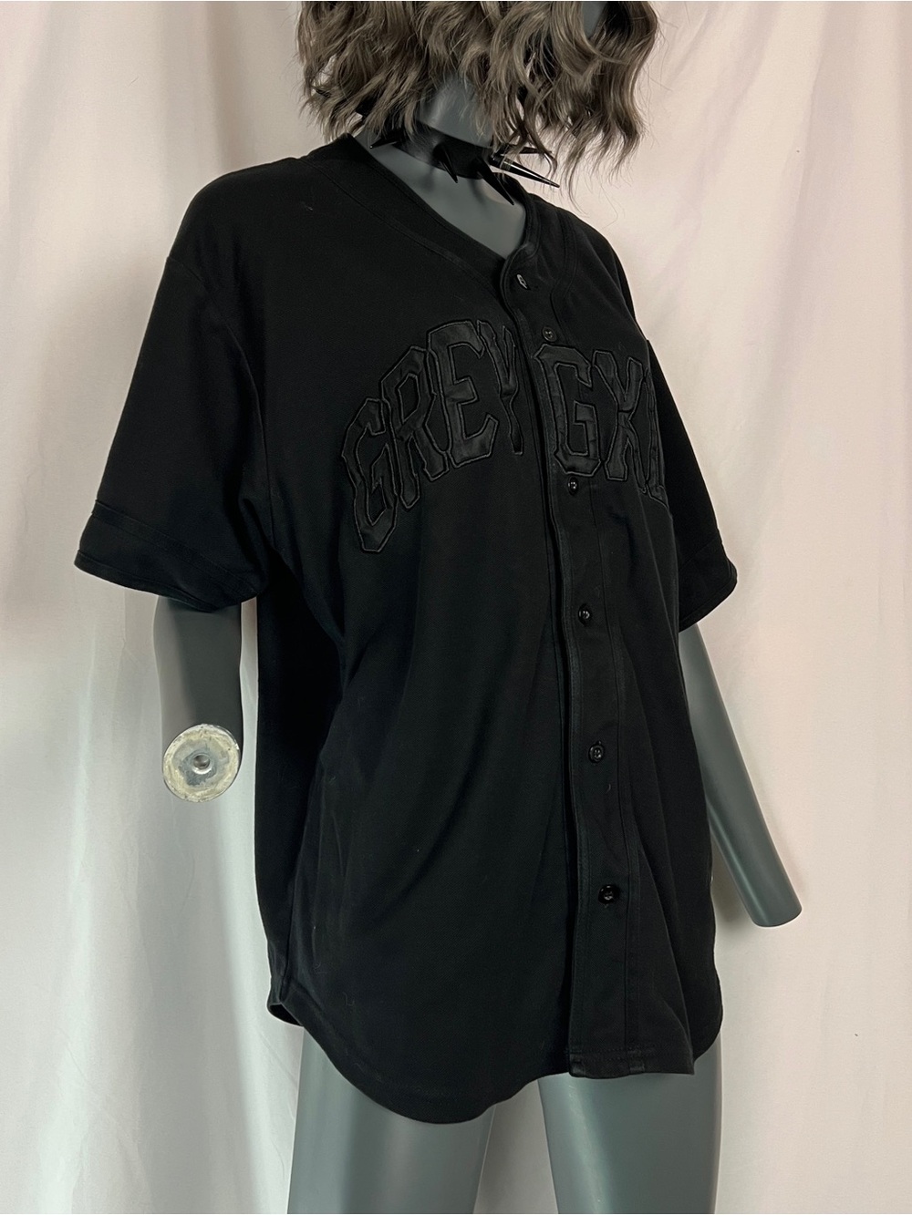 Black On Black Grey Gxds Suicideboys Heavyweight Jersey